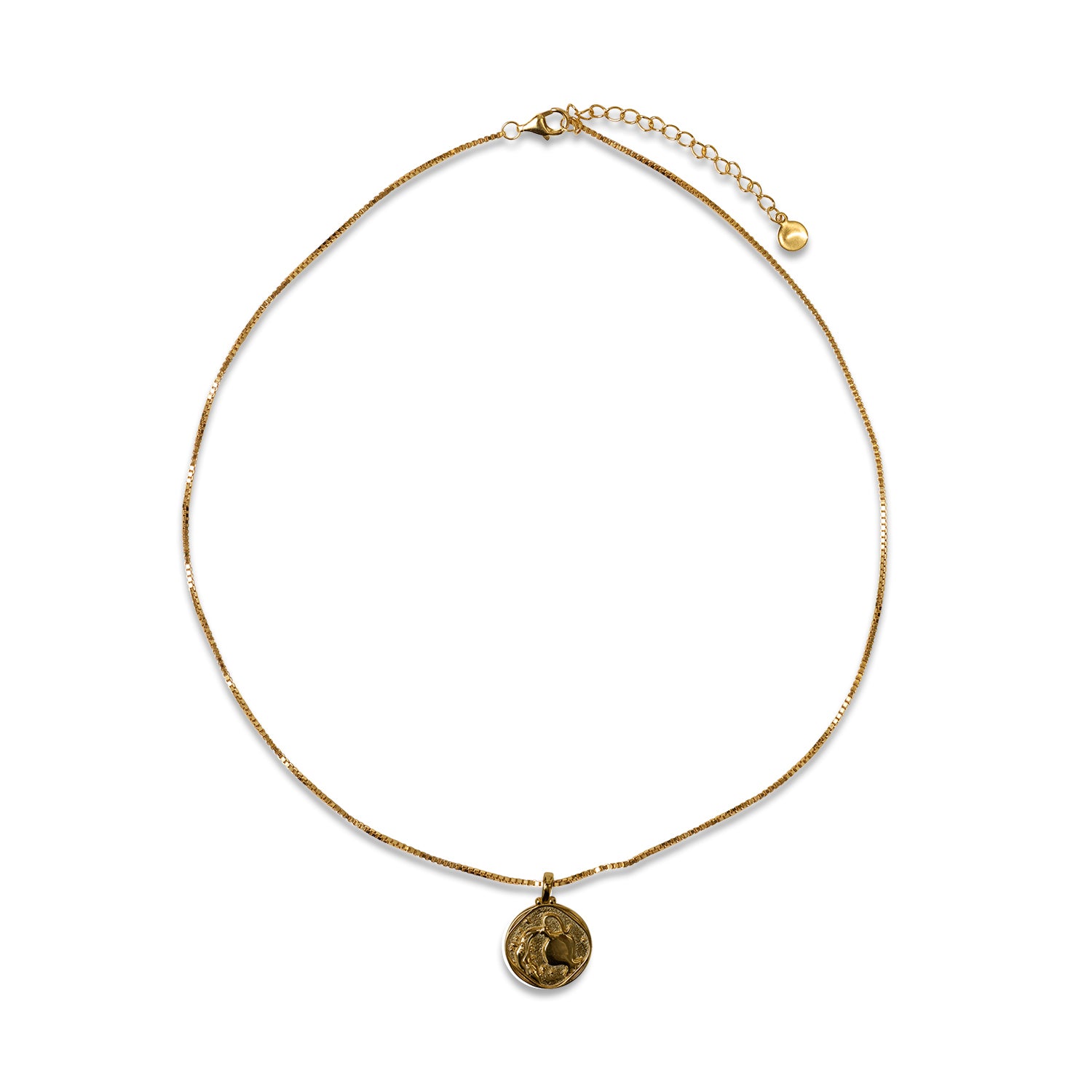 Aquarius 18K Gold Plated Necklace