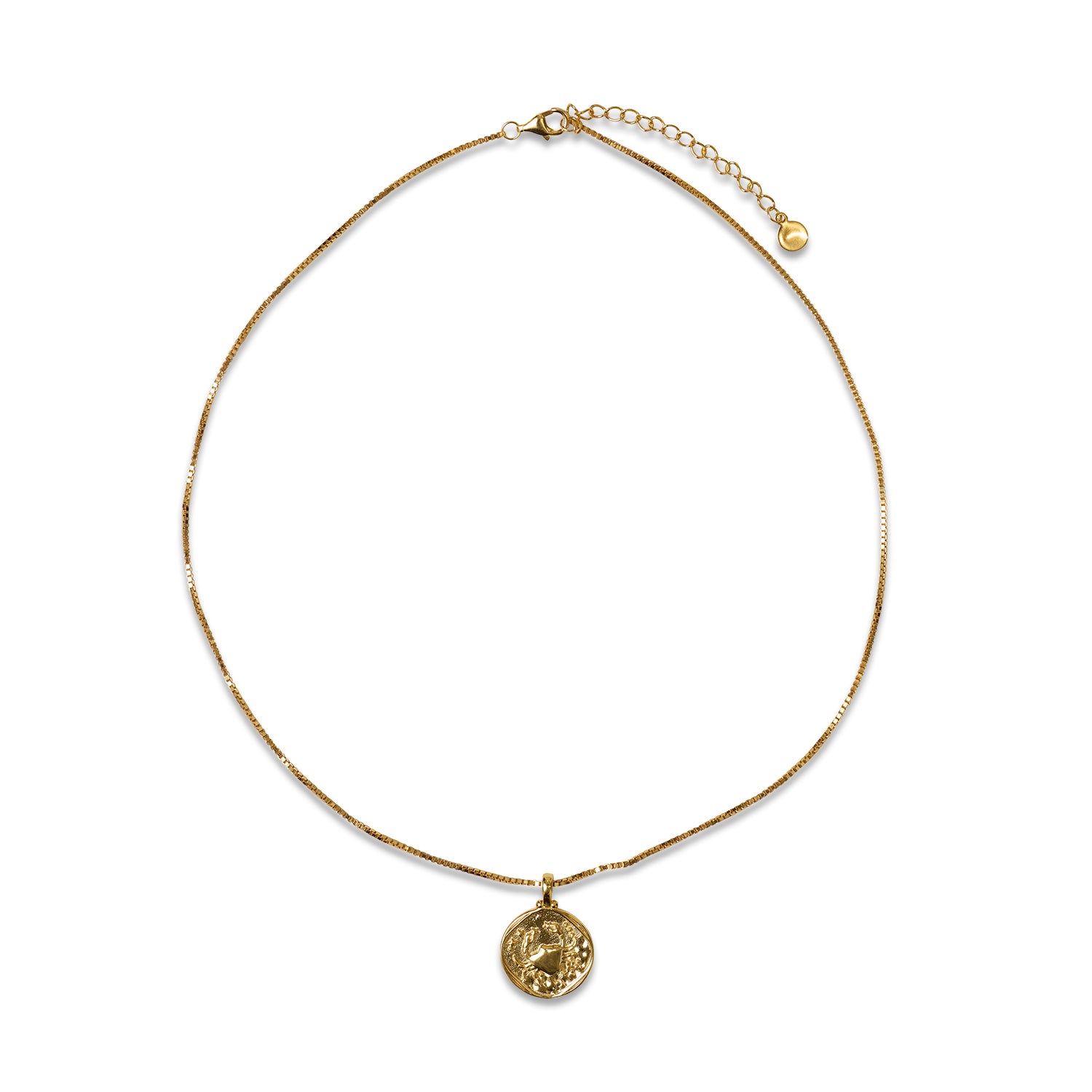 Cancer 18K Gold Plated Necklace
