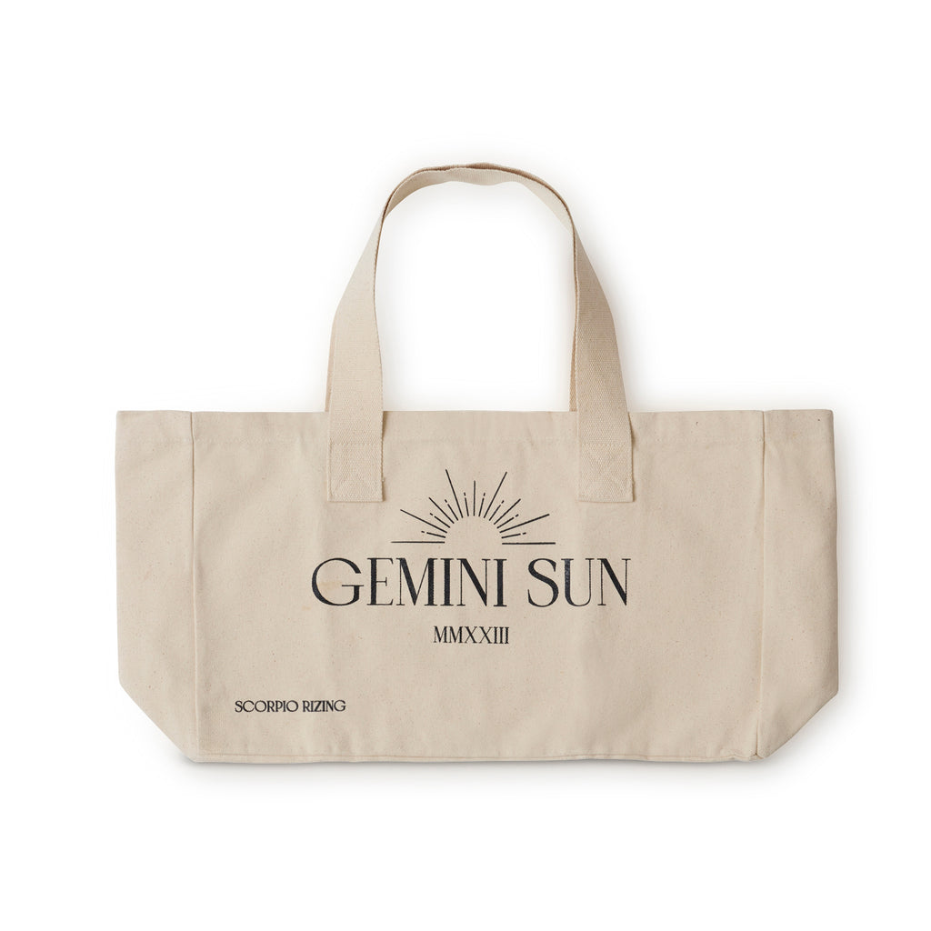 Gemini Cotton Tote Bag