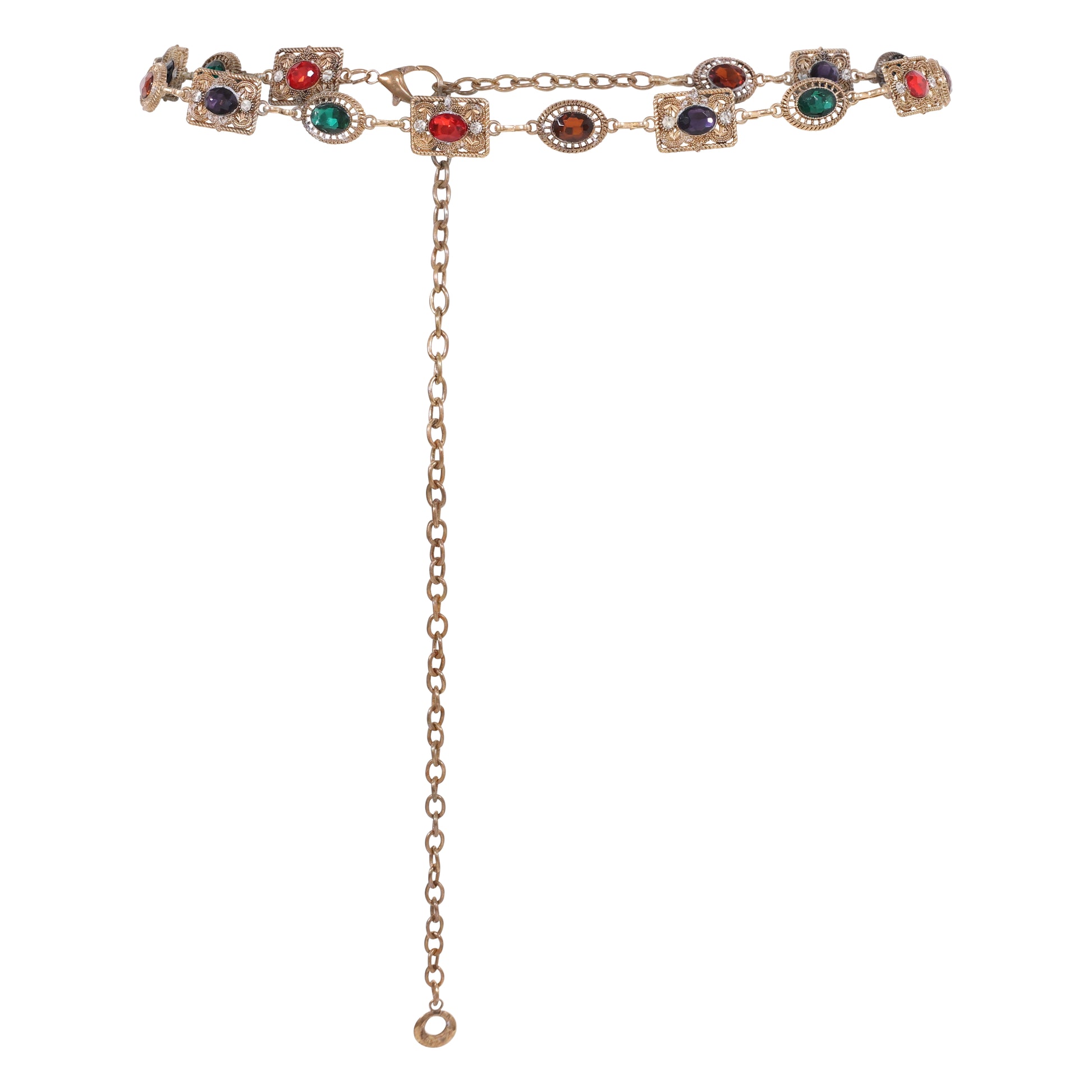 Aurora Gold Jewelled Body Chain
