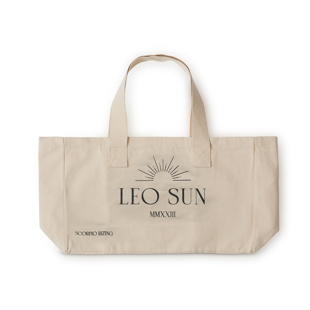 Leo Cotton Tote Bag