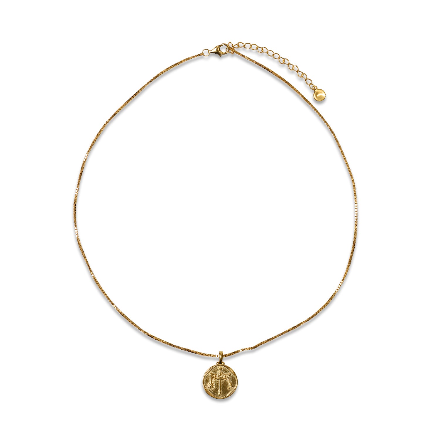Libra 18K Gold Plated Necklace