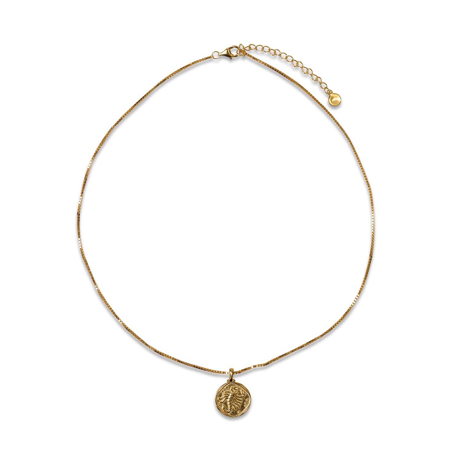 Scorpio 18K Gold Plated Necklace