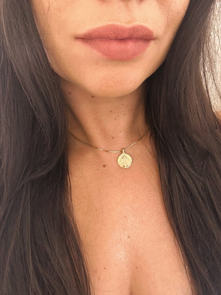 Gemini 18K Gold Plated NecklaceOur beautiful 18K gold plated Gemini pendant and chain. Made from a stirling silver base with 18K gold plating, the necklace is water resistant and makes the perfectGemini 18K Gold Plated Necklace