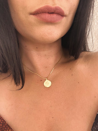 Scorpio 18K Gold Plated NecklaceOur beautiful 18K gold plated Scorpio pendant and chain. Made from a stirling silver base with 18K gold plating, the necklace is water resistant and makes the perfecScorpio 18K Gold Plated Necklace