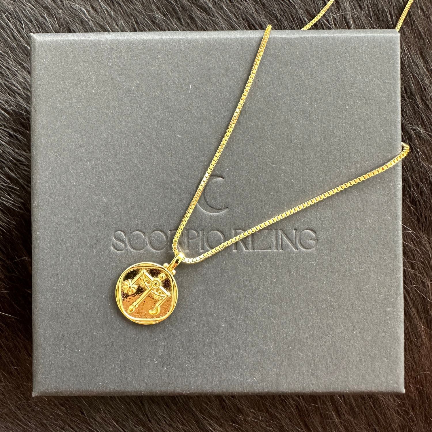 Libra 18K Gold Plated Necklace